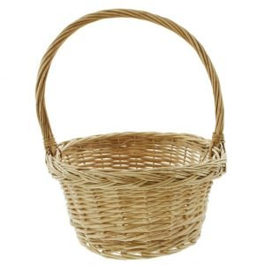 Krepšelis su rankena "Natūraliai šviesus", vidutinis