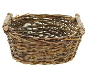 Universalus užpildymo krepšelis "Medinės rankenėlės", mažas