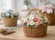 Pintas krepšys gėlėms: kaip išsirinkti