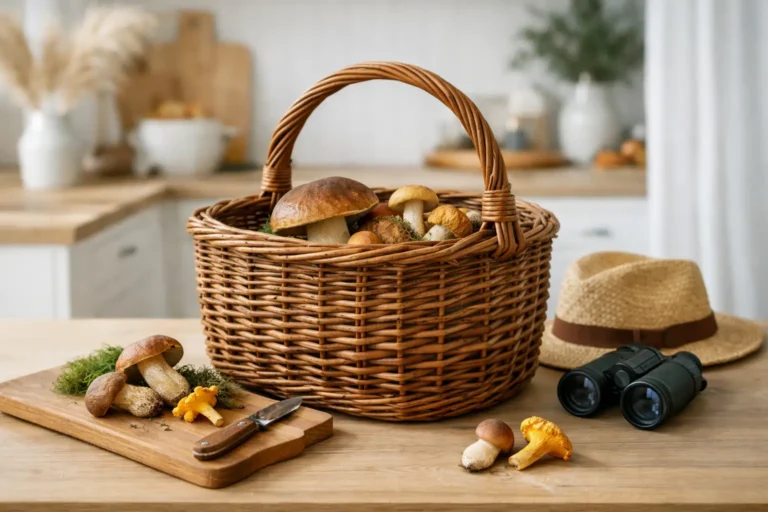 Pintas krepšys grybavimui - kaip išsirinkti