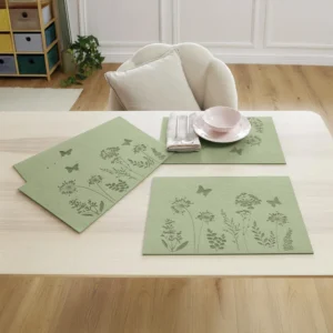 Stalo padėkliukas „Gėlių pieva“, 4 vnt. rinkinys