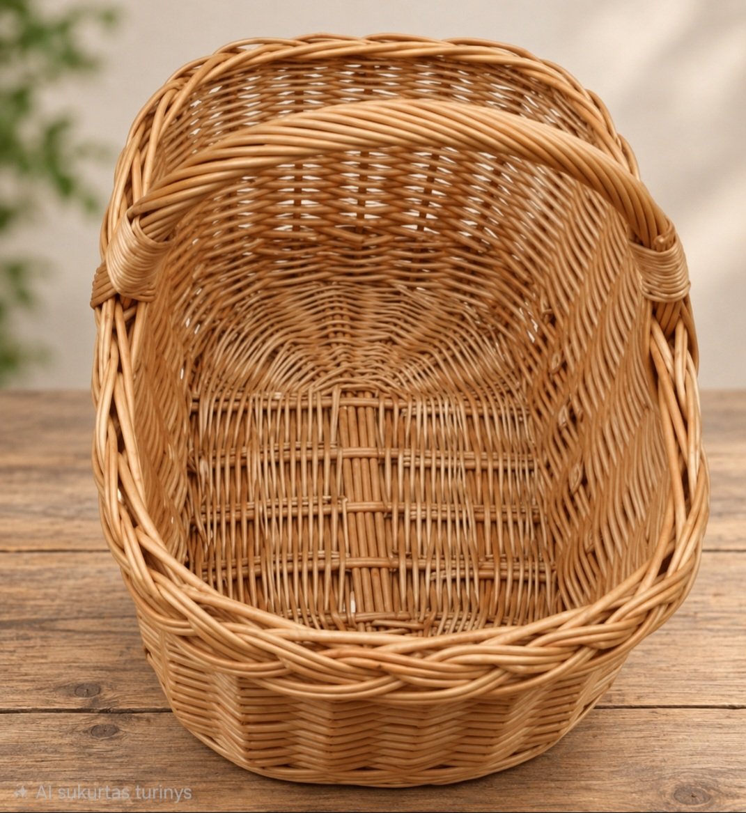 Pintas krepšys grybams ir pirkiniams, 43 cm - Image 2