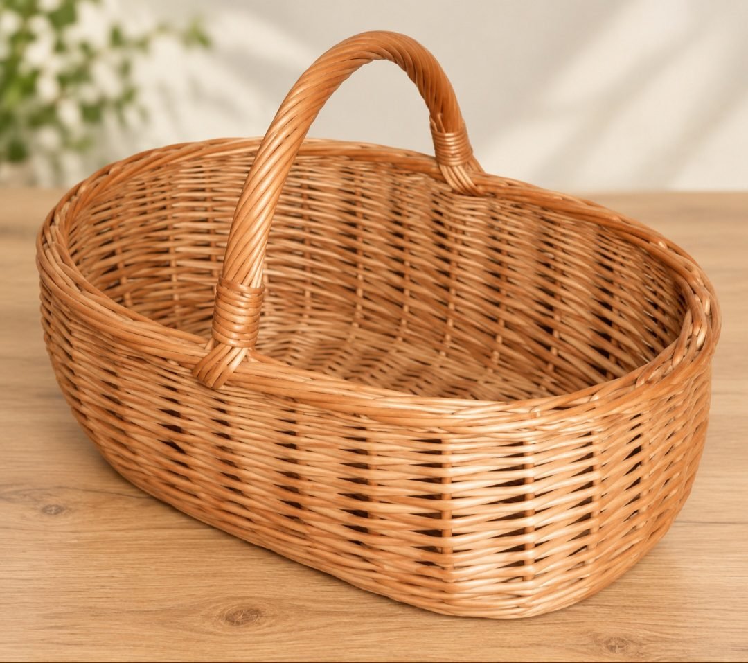 Pailgas pintas krepšys pirkiniams, didelis, 55 cm